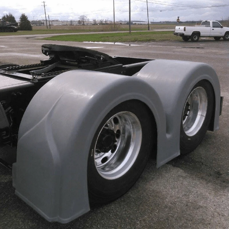 Double Hump Rear Fender Set with Light Boxes - Thumbnail 6