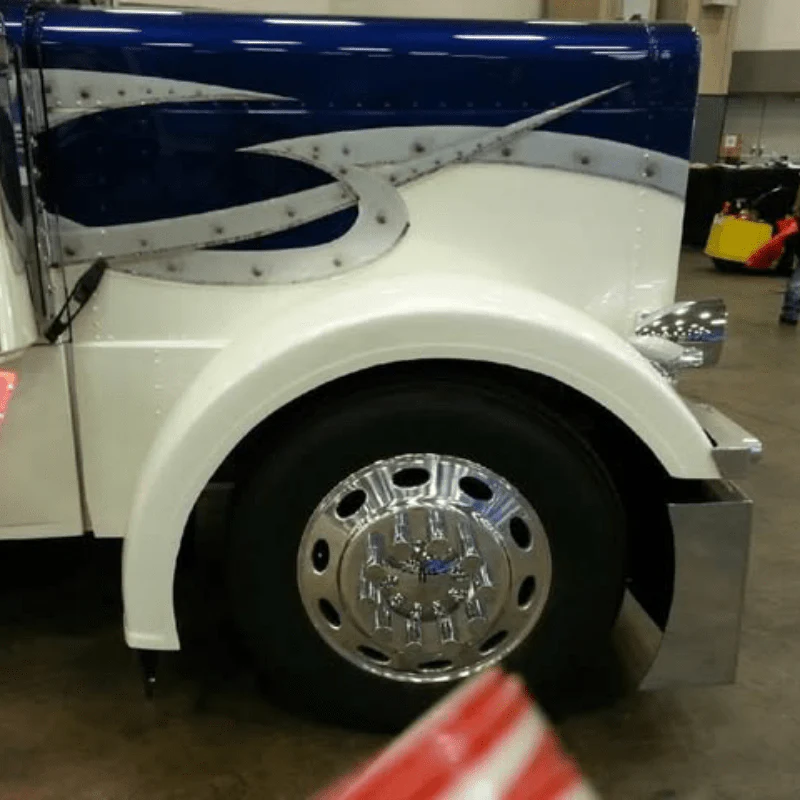 Peterbilt 379 Medium Sidewall Front Fender Set