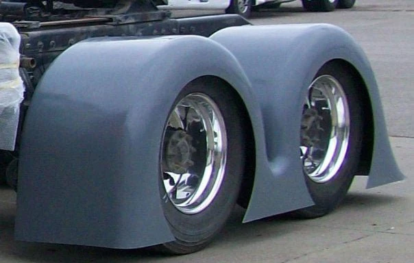 Conventional Double Hump Rear Fender Set