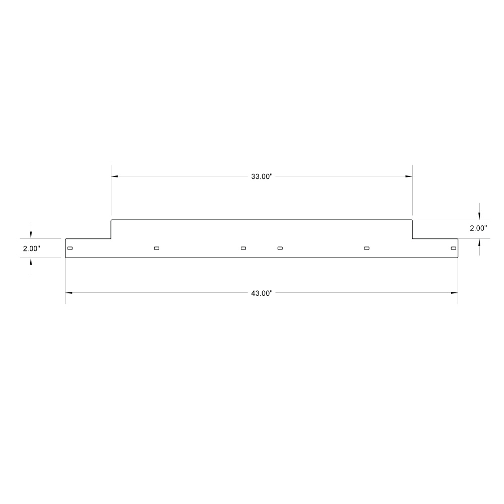 Stainless Steel Lower Grille Extension - Thumbnail 21