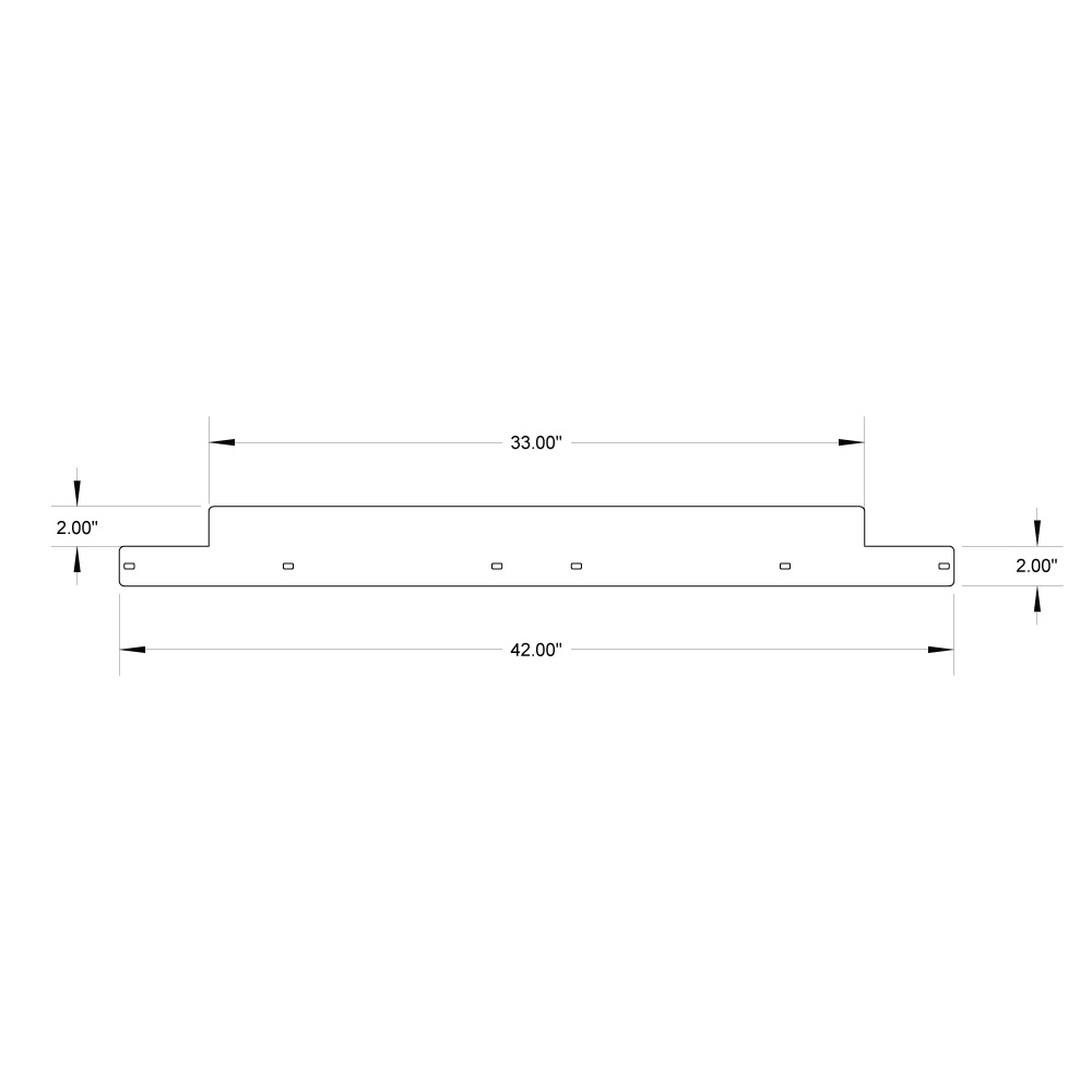 Stainless Steel Lower Grille Extension - Thumbnail 8
