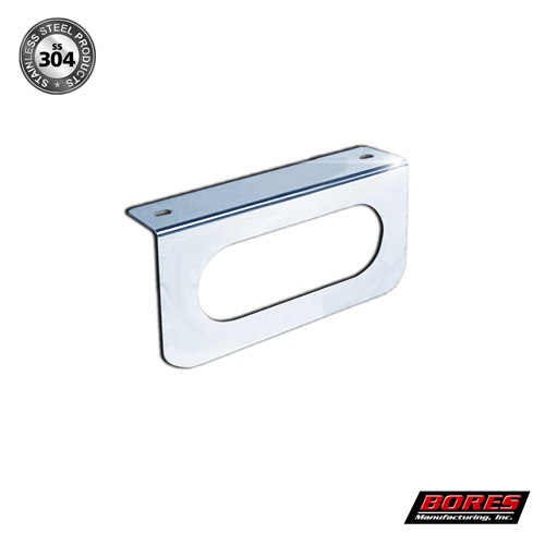 Stainless Steel Oval Light Bracket - Thumbnail 5