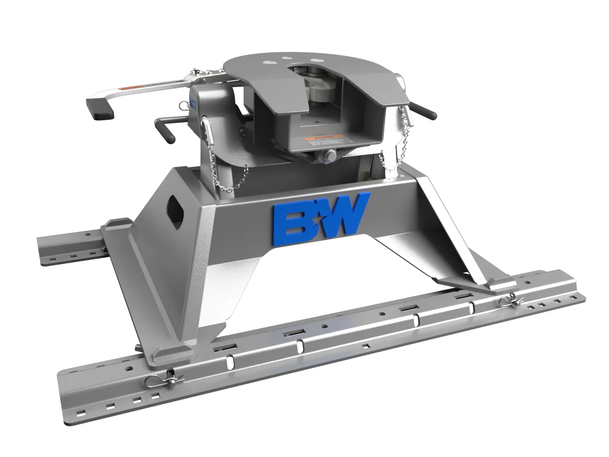 Rail-Mounted Fifth Wheel Hitch - Thumbnail 3