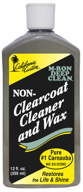 Non-Clearcoat Cleaner and Wax