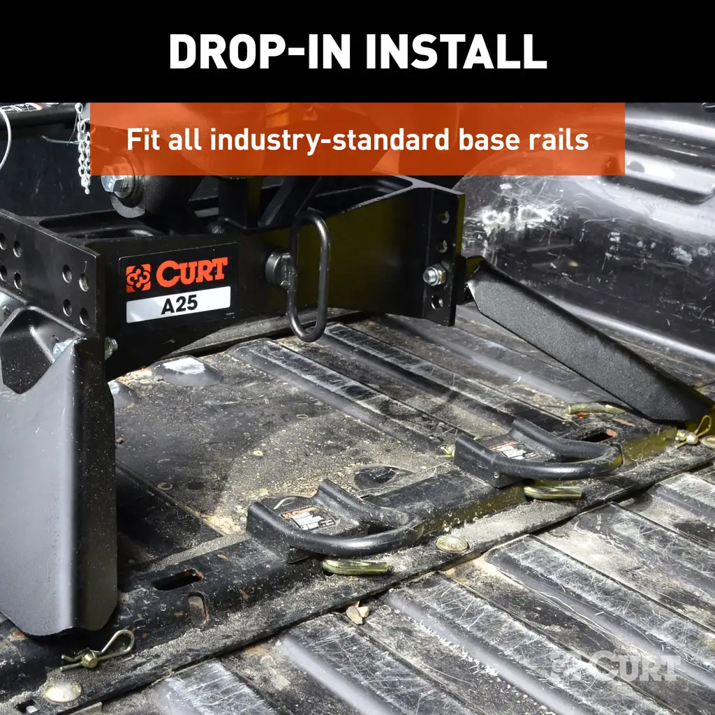 CrossWing 5th Wheel Safety Chain Assembly with Rail Anchors - Thumbnail 6