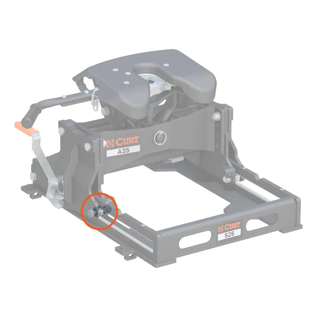 Replacement S-Series 5th Wheel Slider Wheel Kit - Thumbnail 2