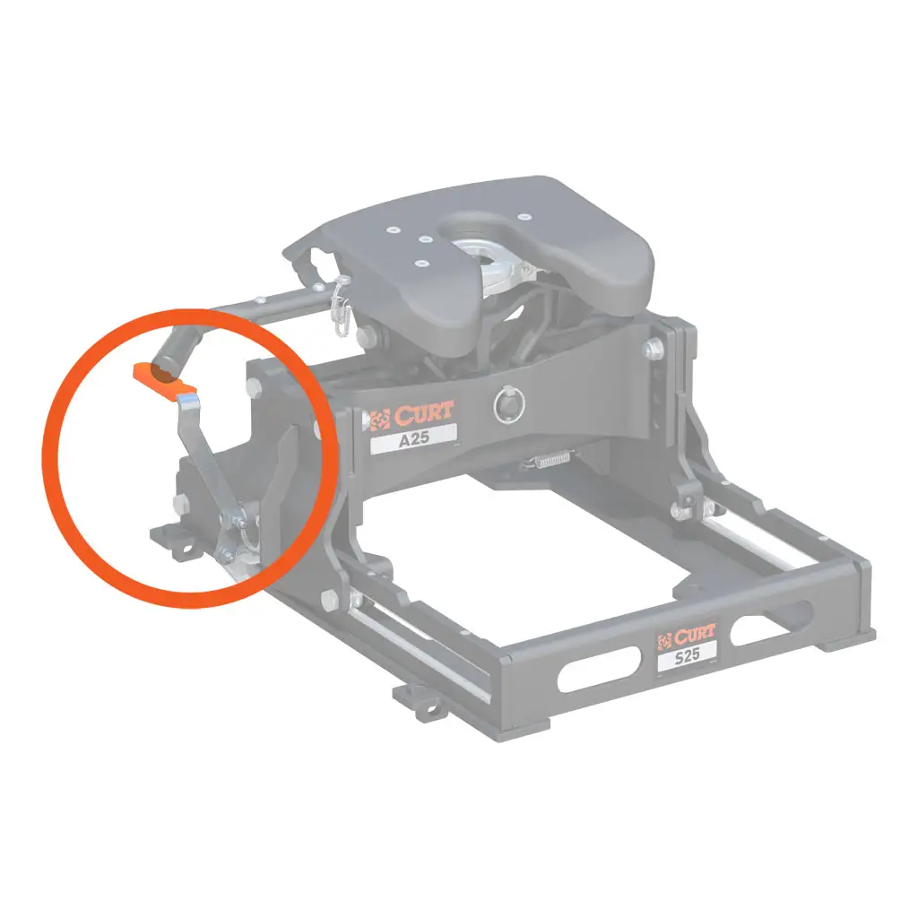 Replacement S-Series 5th Wheel Slider Handle - Thumbnail 2