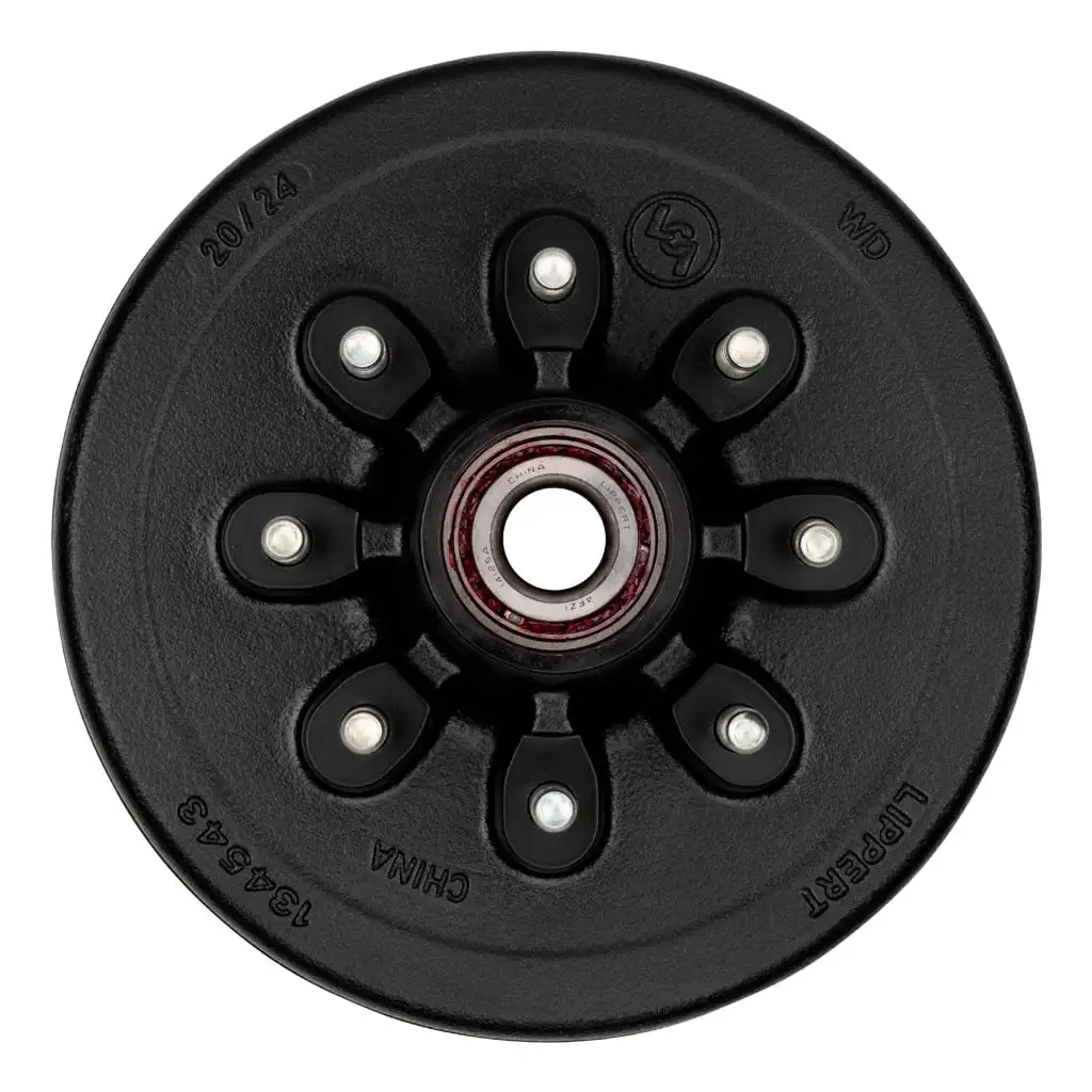 12" Brake Hub Complete Kit with Installed Bearings, 7,000-lb. Axles - Thumbnail 3