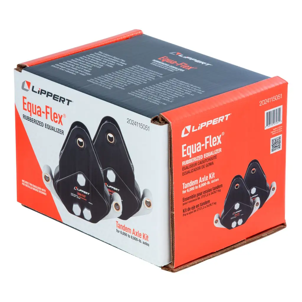 Equa-Flex Rubberized Equalizer Tandem Axle Kit, Heavy-Duty 6,000-8,000-lb. Axles - Thumbnail 5