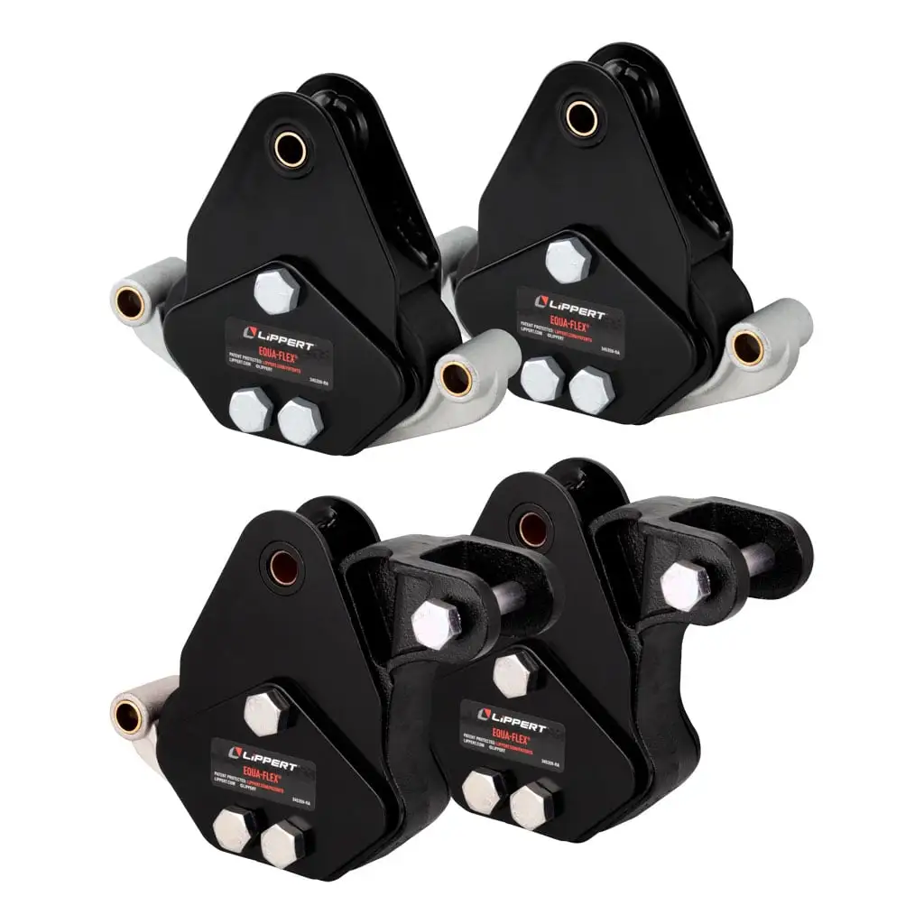 Equa-Flex Rubberized Equalizer Short Triple Axle Kit, 5,000-8,000-lb. Axles - Thumbnail 2