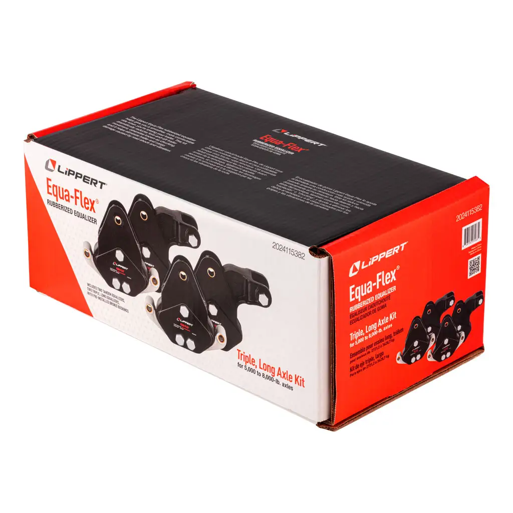 Equa-Flex Rubberized Equalizer Triple Axle Kit, Heavy-Duty 5,000-8,000-lb. Axles - Thumbnail 5