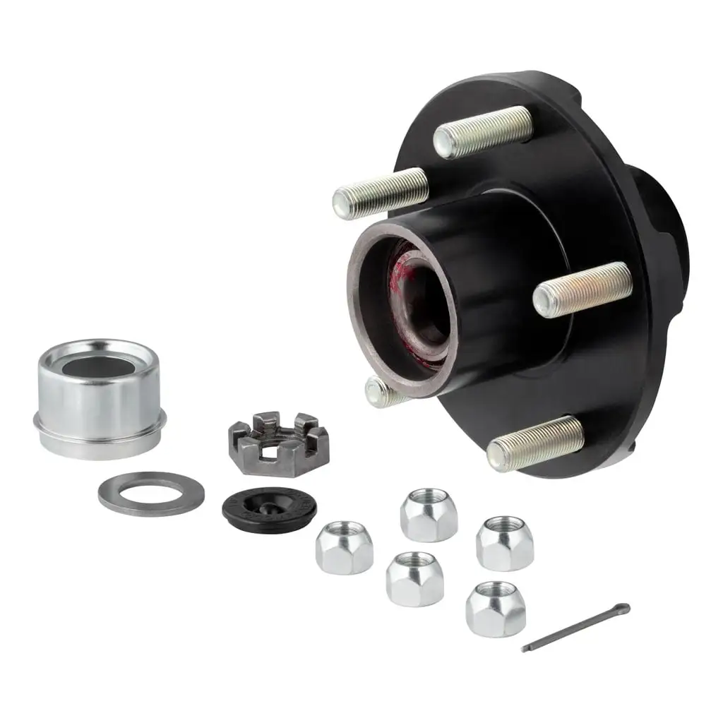 Idler Hub Complete Kit with Installed Bearings, 2,200-lb. Axles - Thumbnail 2