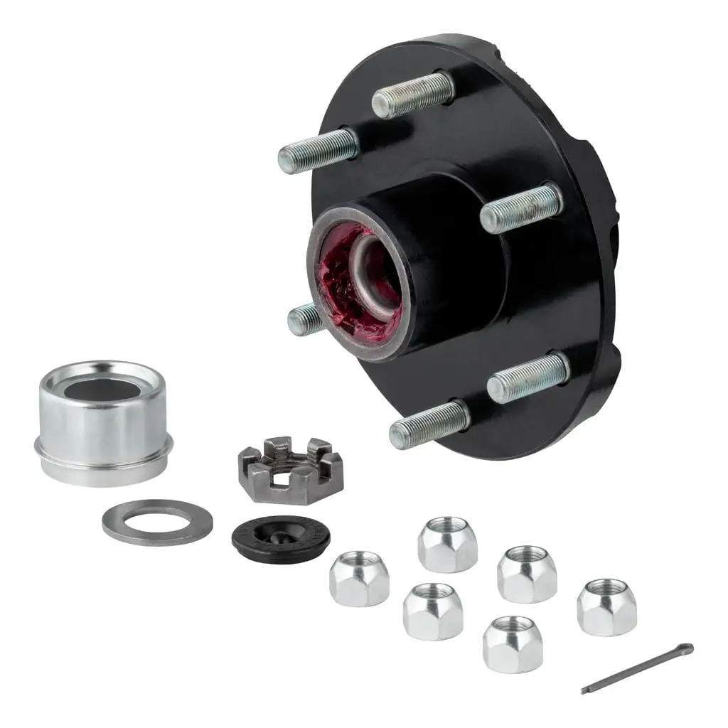 Idler Hub Complete Kit with Installed Bearings, 4,400-lb. Axles - Thumbnail 2