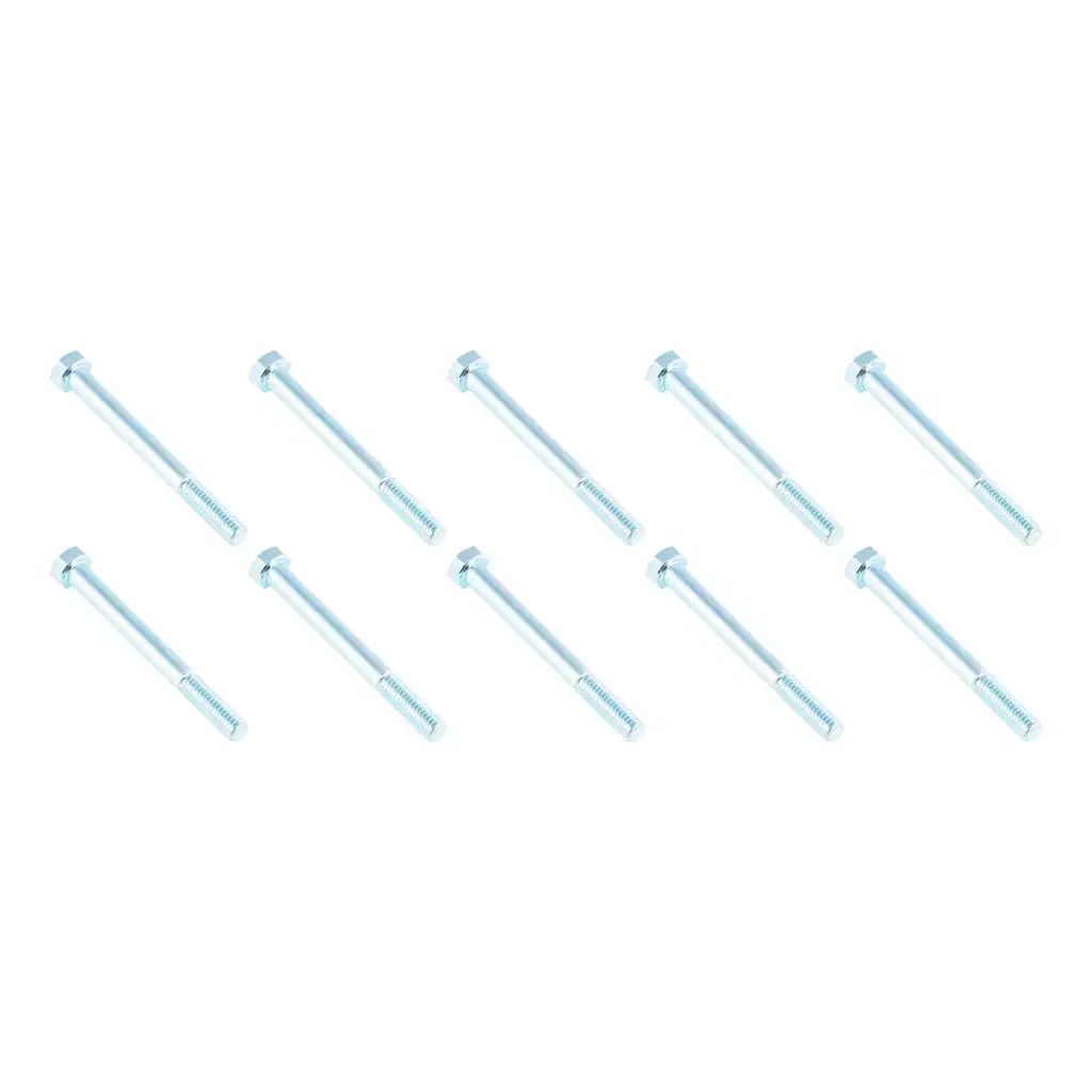 Trailer Suspension Hex Bolt, 5/16" Diam., 5/16"-18 Thread, 3-1/4" L., 10 Pack