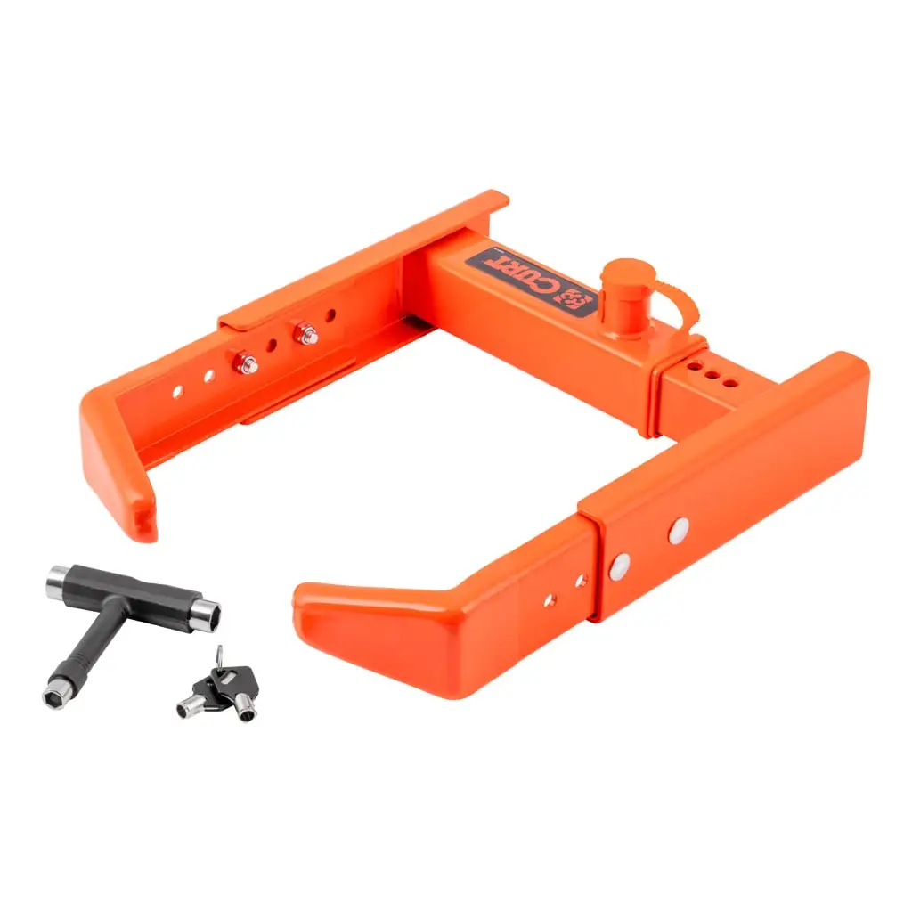 Adjustable Trailer Wheel Lock, 16.5” x 6.5”-8 to 33" x 12-1/2"/R15