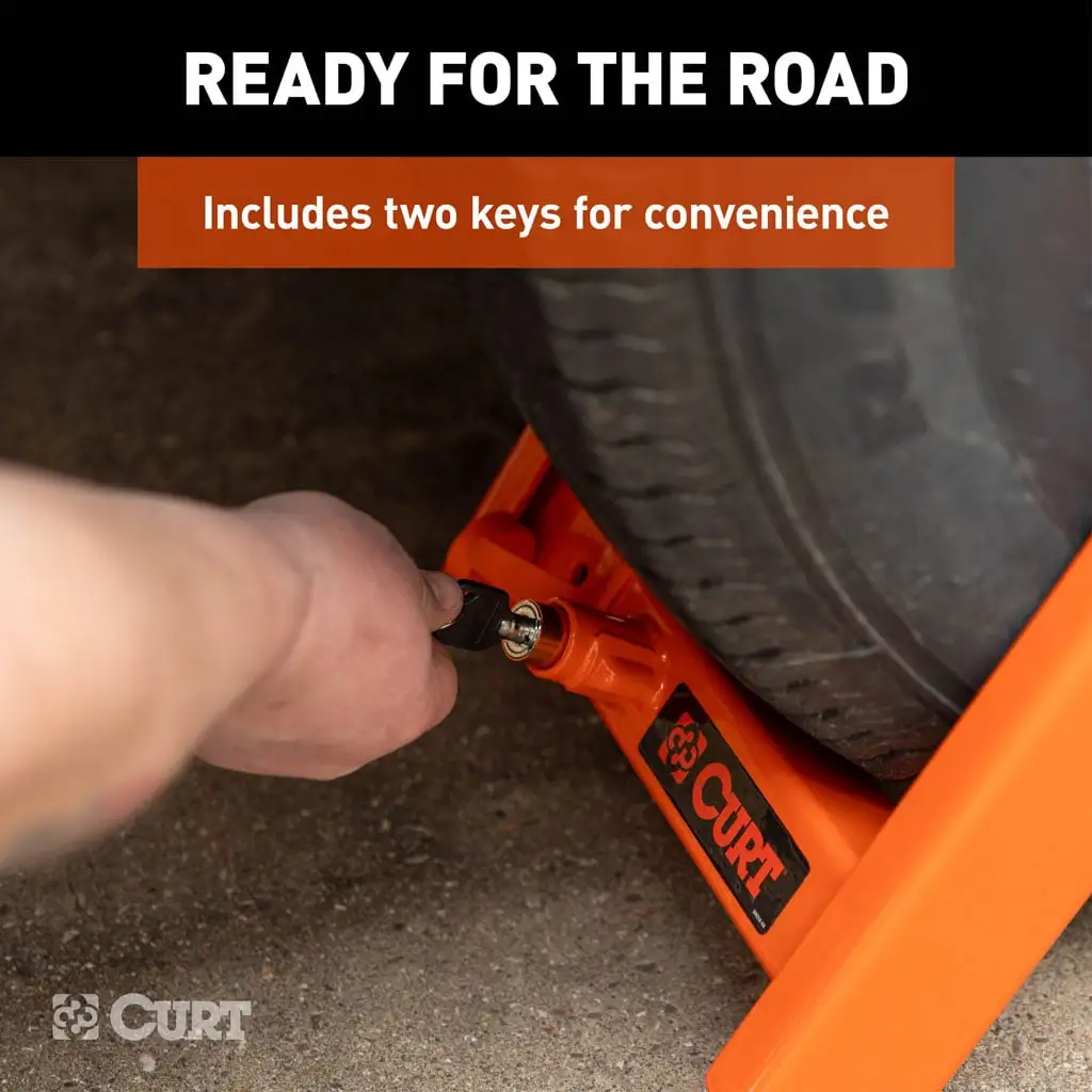 Adjustable Trailer Wheel Lock, 16.5” x 6.5”-8 to 33" x 12-1/2"/R15 - Thumbnail 11