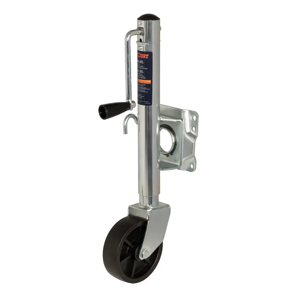 Marine Trailer Jack with 6" Wheel (1,000 lbs, 10" Travel, Packaged) - Thumbnail 9