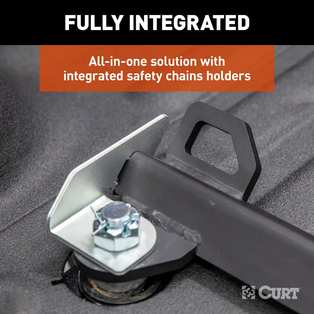 RockerBall Multi-Fit OEM Puck System Gooseneck Ball with 4" Offset - Thumbnail 7