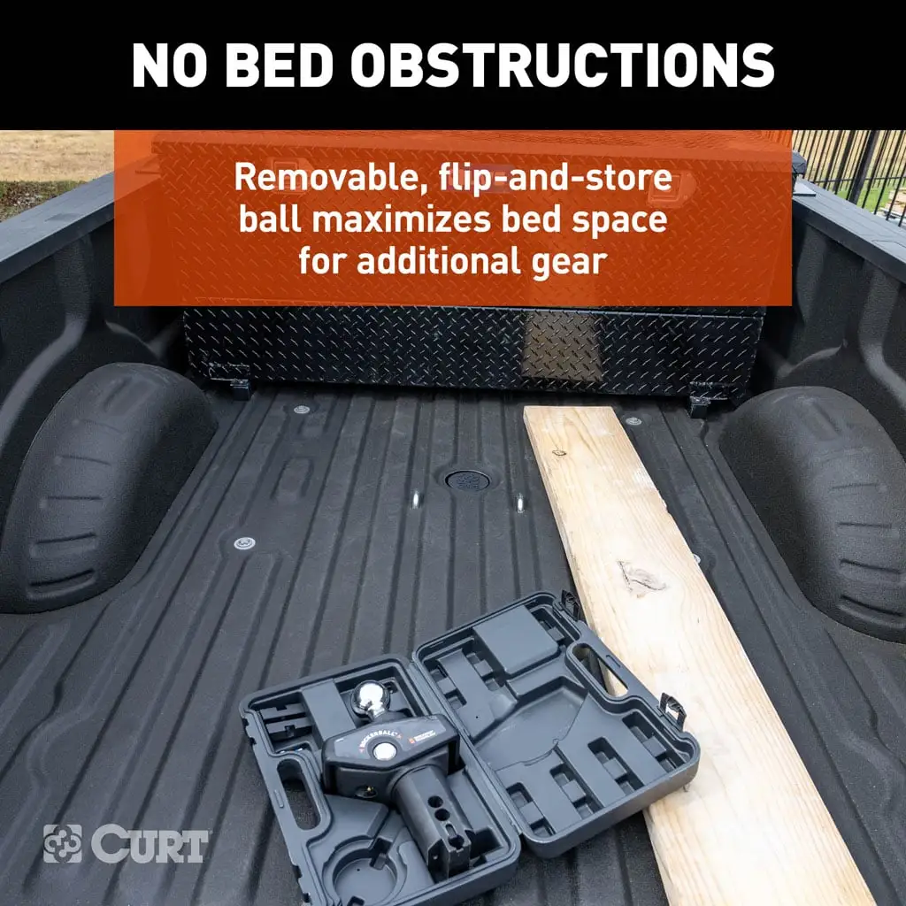 PowerHaul Double Lock Gooseneck Hitch, Fits Select Chevy Silverado, GMC Sierra - Thumbnail 6