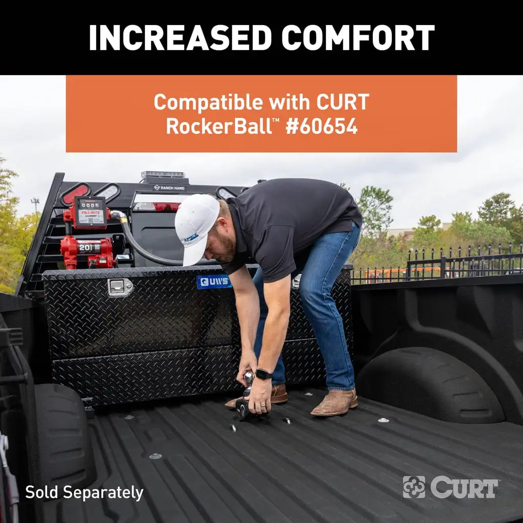 PowerHaul Double Lock Gooseneck Hitch, Fits Select Chevy Silverado, GMC Sierra - Thumbnail 7