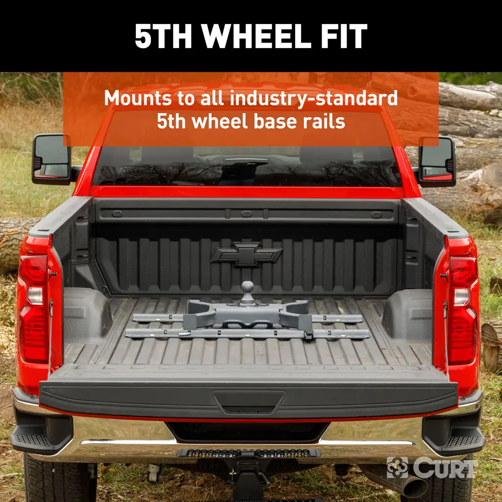 Spyder 5th Wheel Rail Gooseneck Hitch - Thumbnail 6