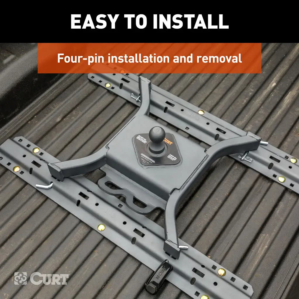 Spyder 5th Wheel Rail Gooseneck Hitch - Thumbnail 7