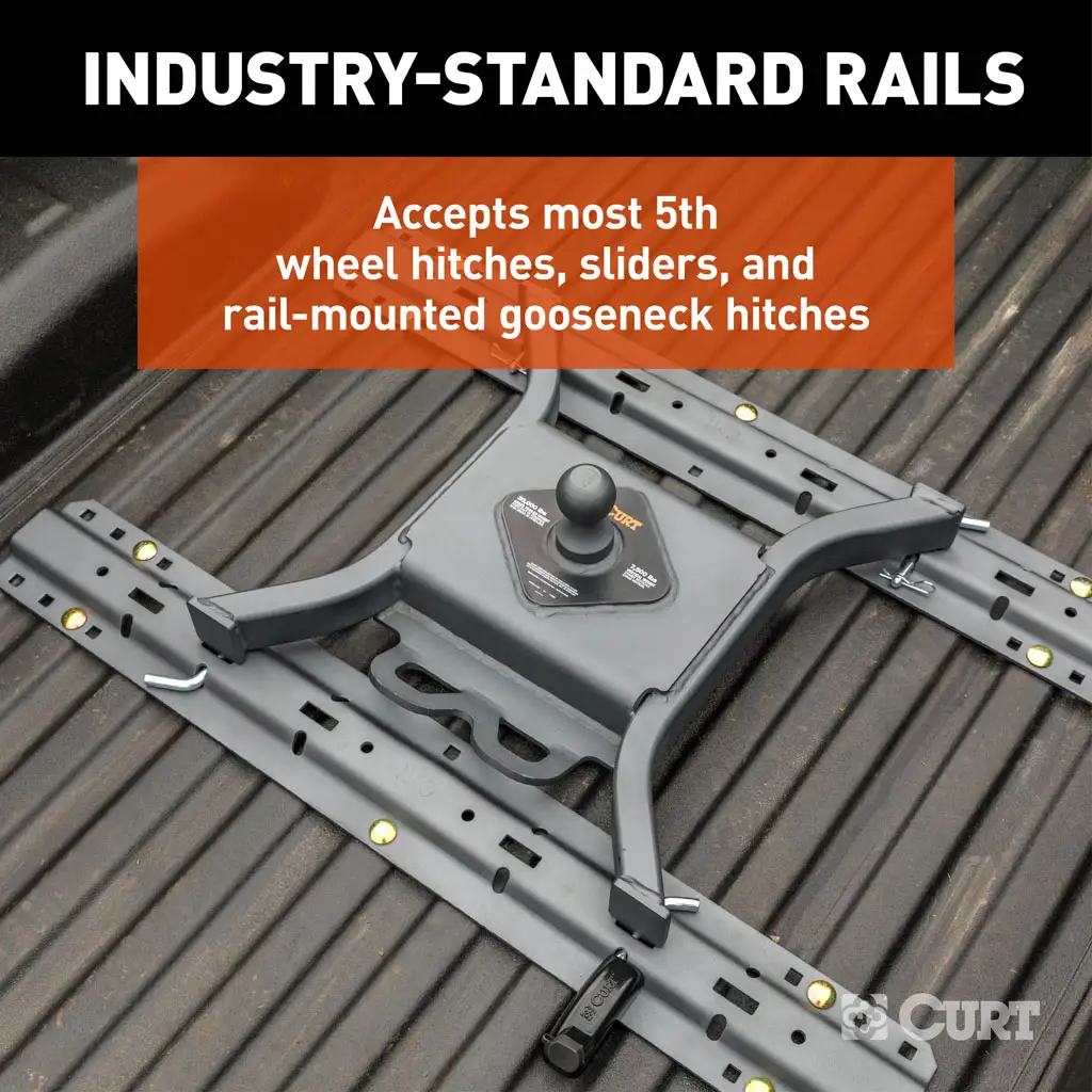 Universal 5th Wheel Base Rails - Thumbnail 5