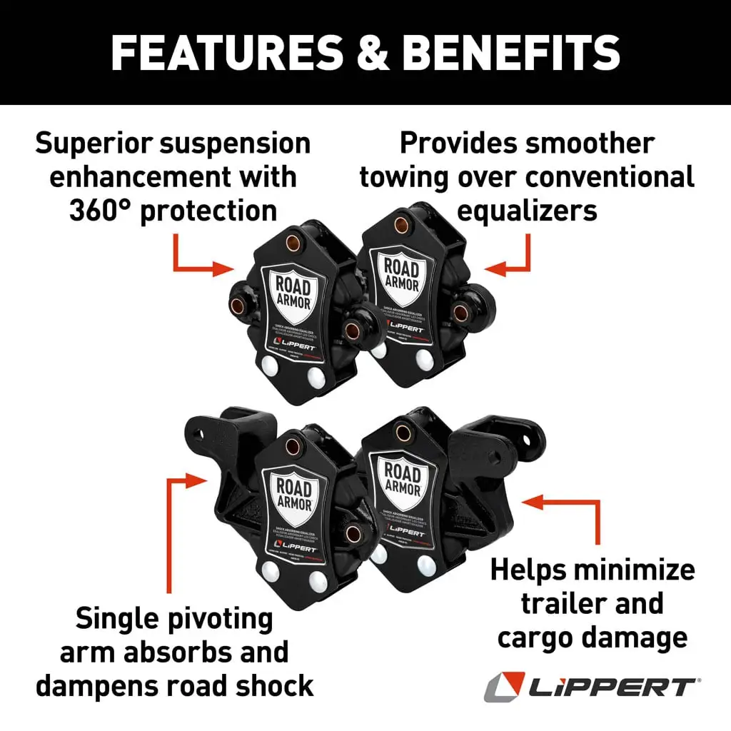 Road Armor Shock-Absorbing Trailer Equalizer - Thumbnail 22