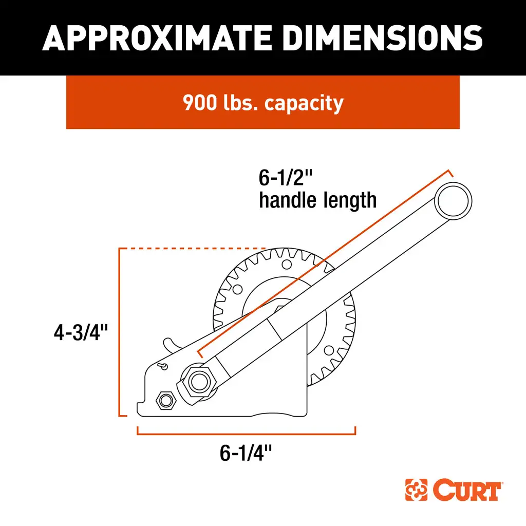 Hand Crank Winch - Thumbnail 2
