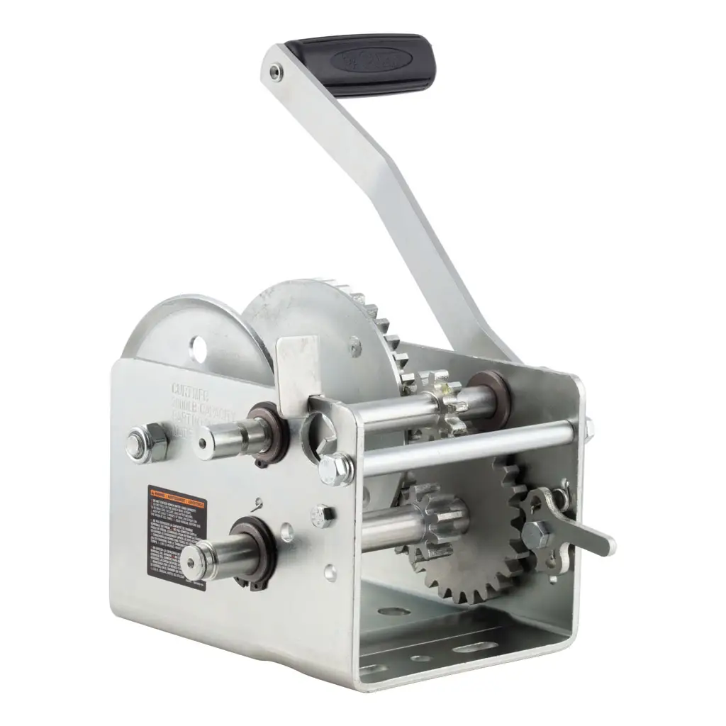 Hand-Crank 2-Speed Winch - Thumbnail 15