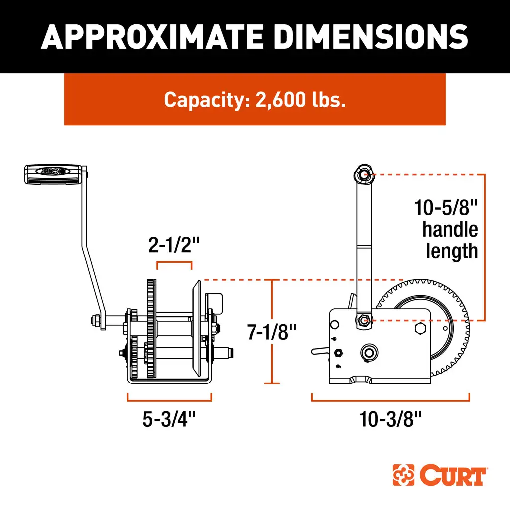 Hand-Crank 2-Speed Winch - Thumbnail 28