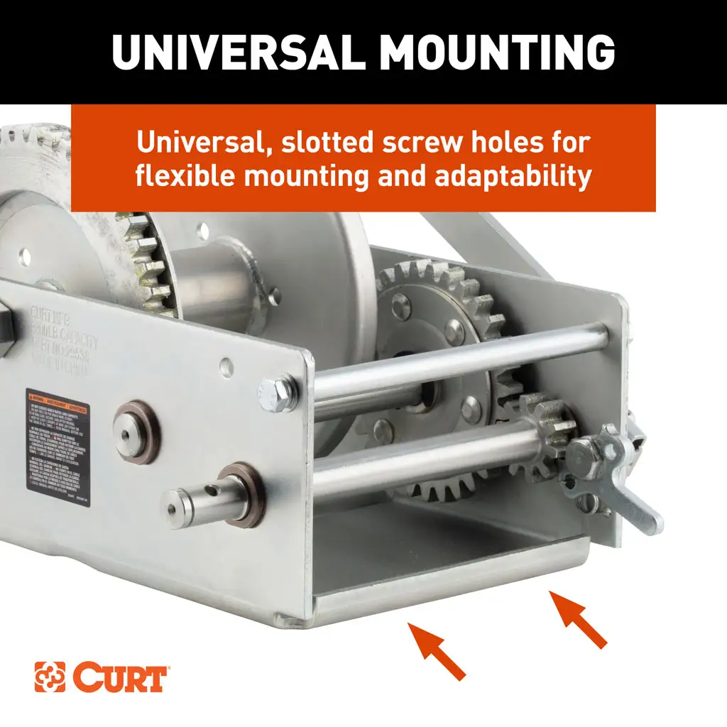 Hand-Crank 2-Speed Winch - Thumbnail 10