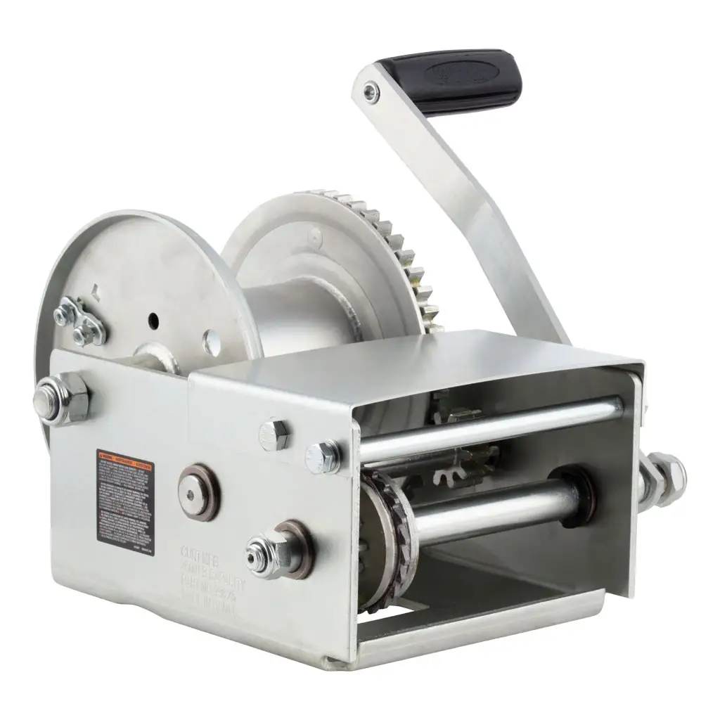 Hand-Crank Brake Winch - Thumbnail 2