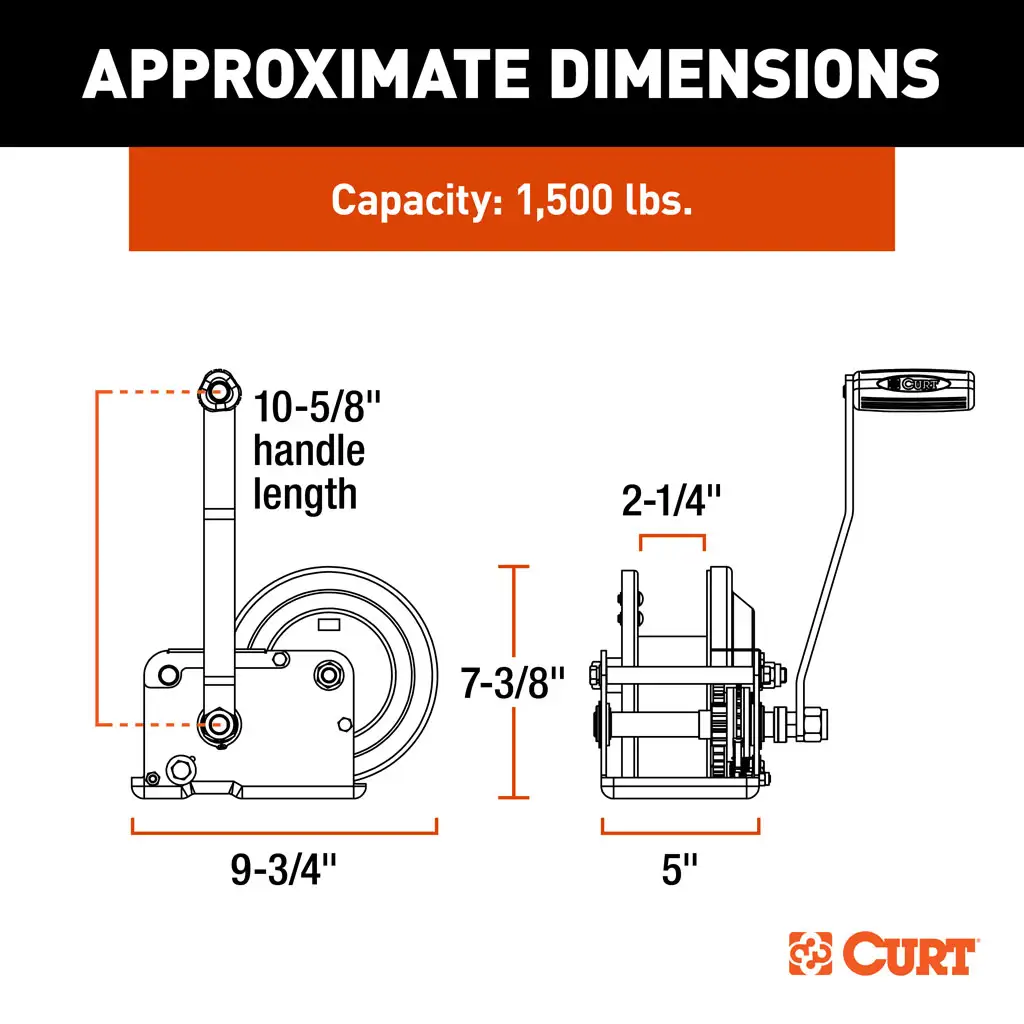 Hand-Crank Brake Winch - Thumbnail 13