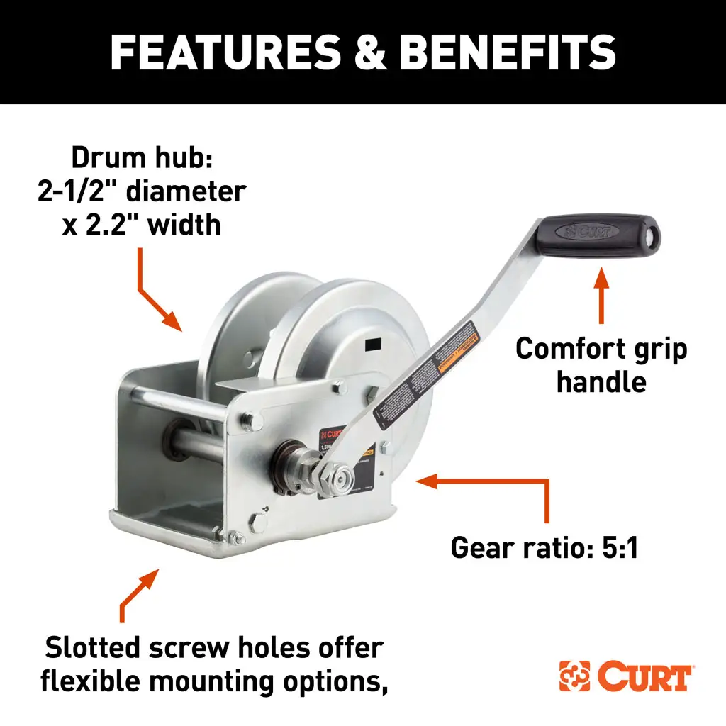 Hand-Crank Brake Winch - Thumbnail 15
