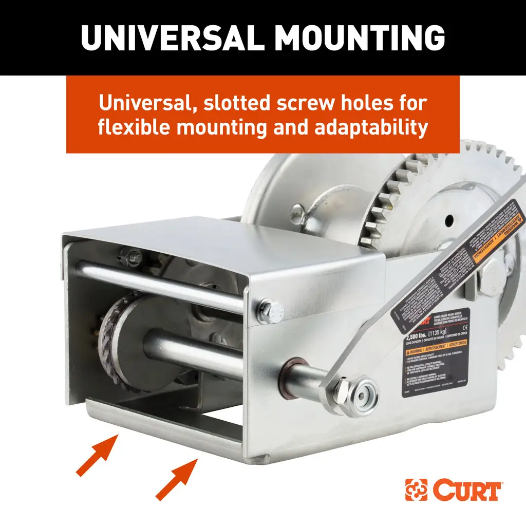 Hand-Crank Brake Winch - Thumbnail 8