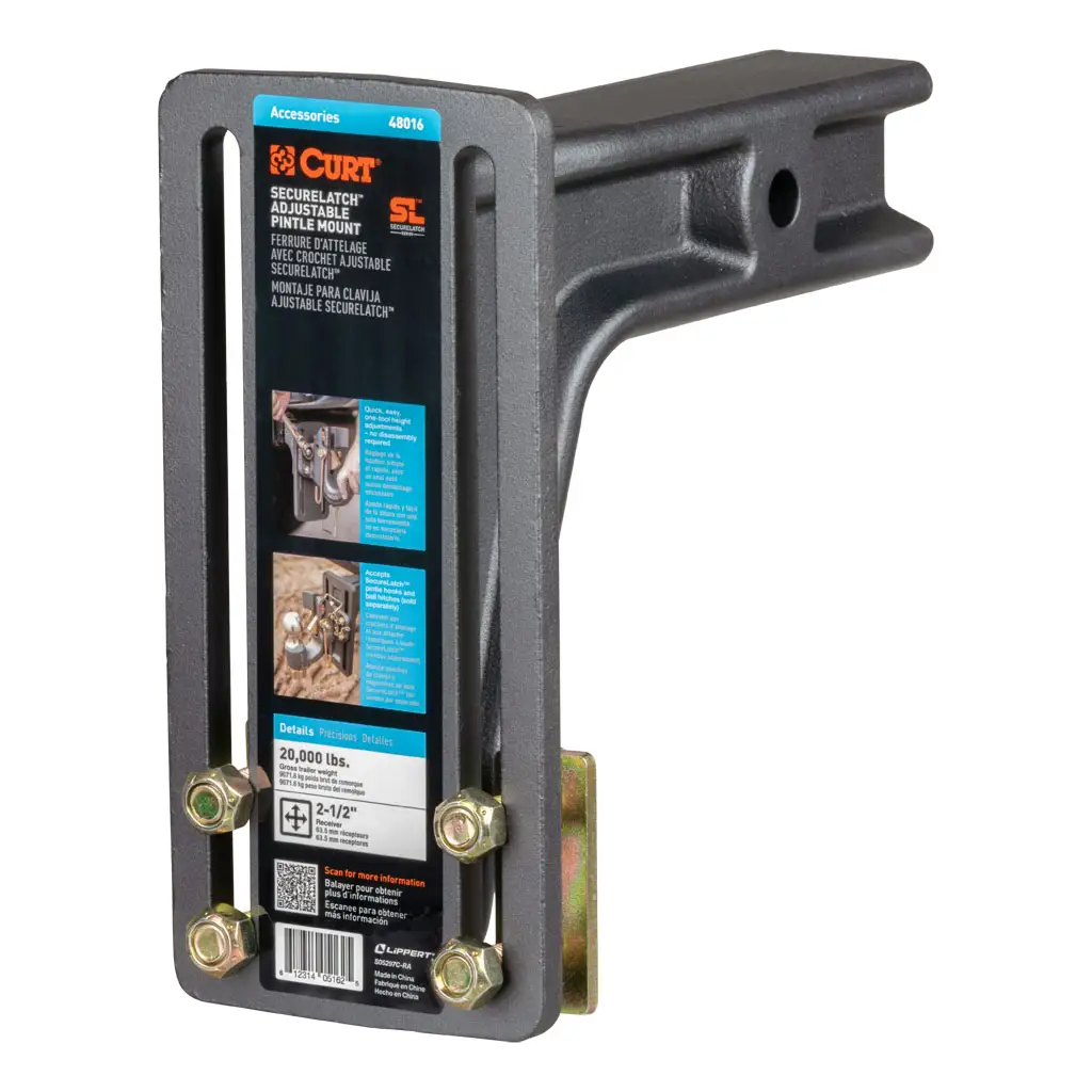 SecureLatch Adjustable Pintle Mount - Thumbnail 9