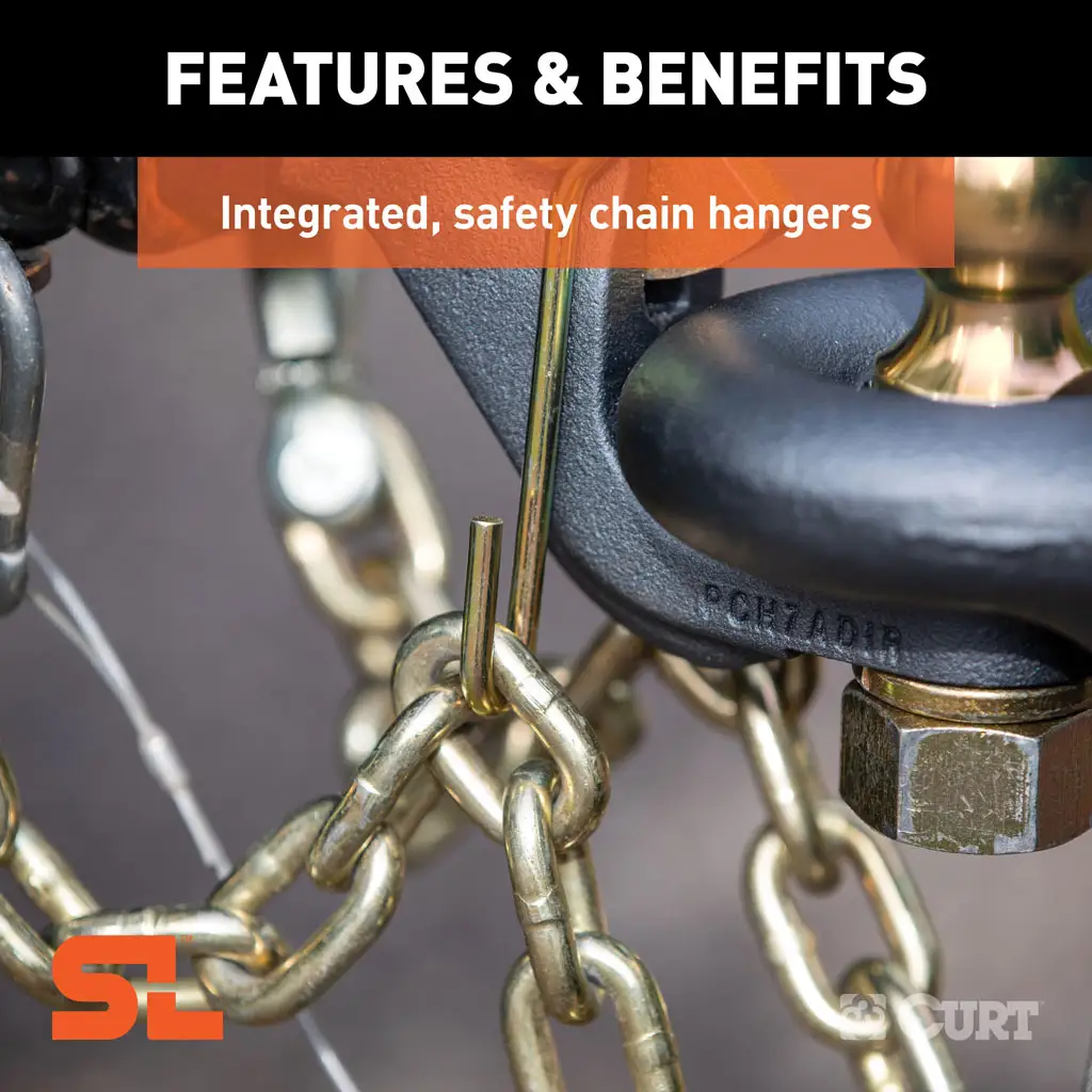 SecureLatch Receiver-Mount Ball & Pintle Hitch - Thumbnail 7