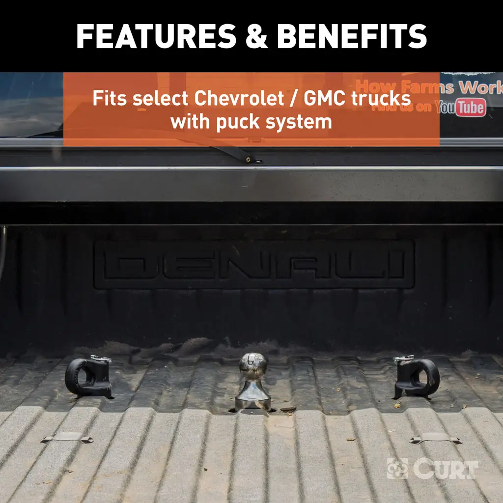 OEM Puck System Gooseneck Safety Chain Anchors - Thumbnail 13