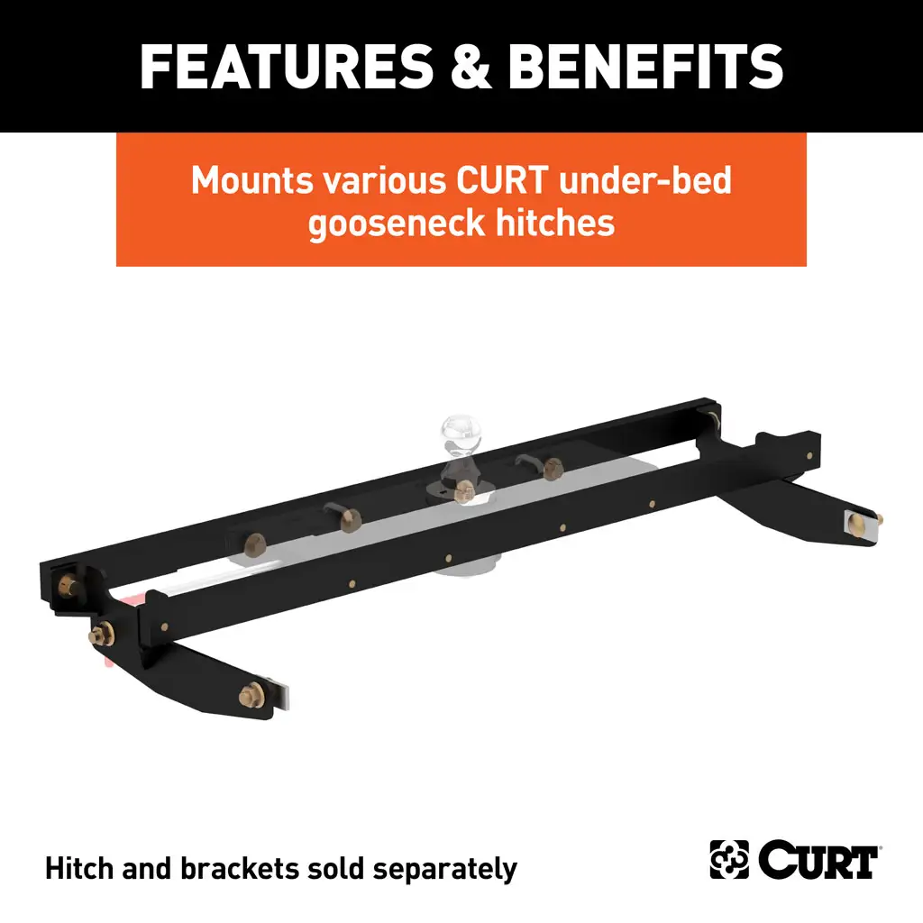 Double Lock Gooseneck Installation Brackets - Thumbnail 7