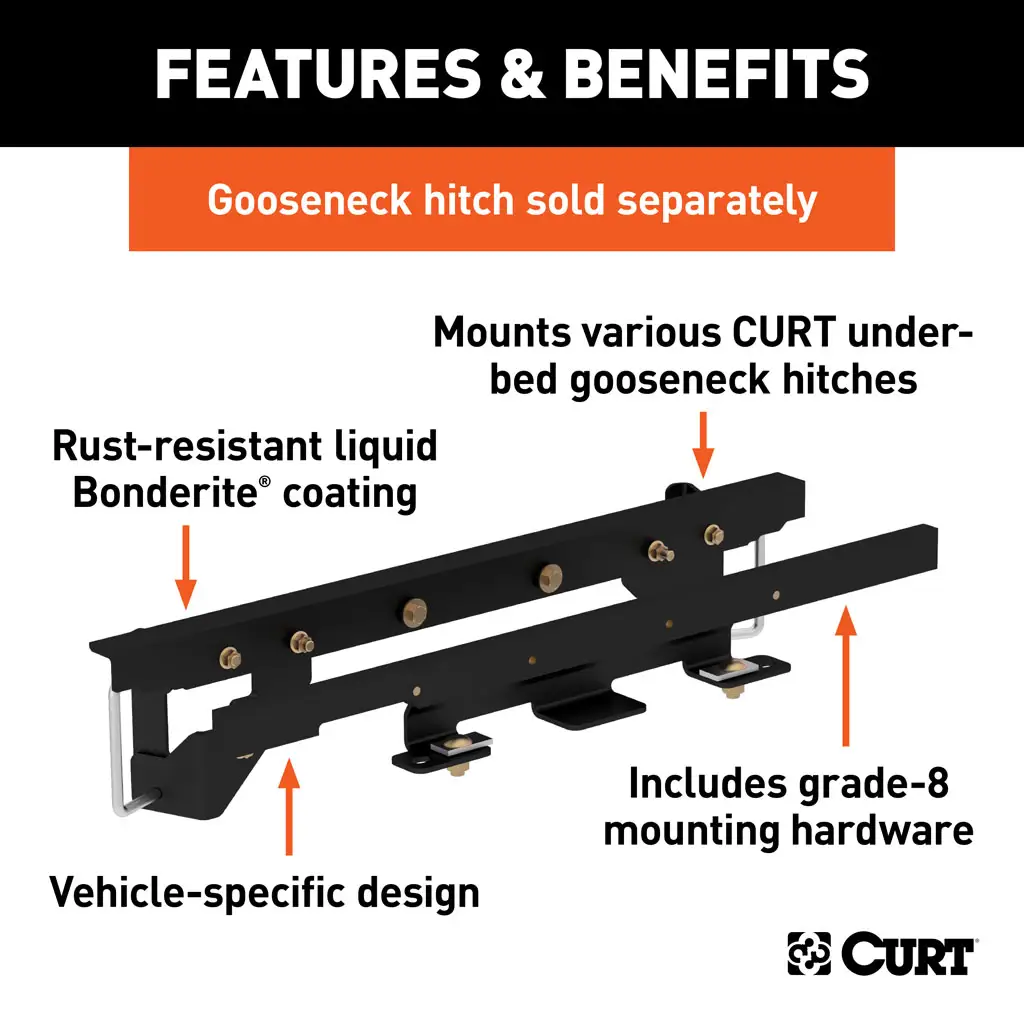 Double Lock Gooseneck Installation Brackets - Thumbnail 10