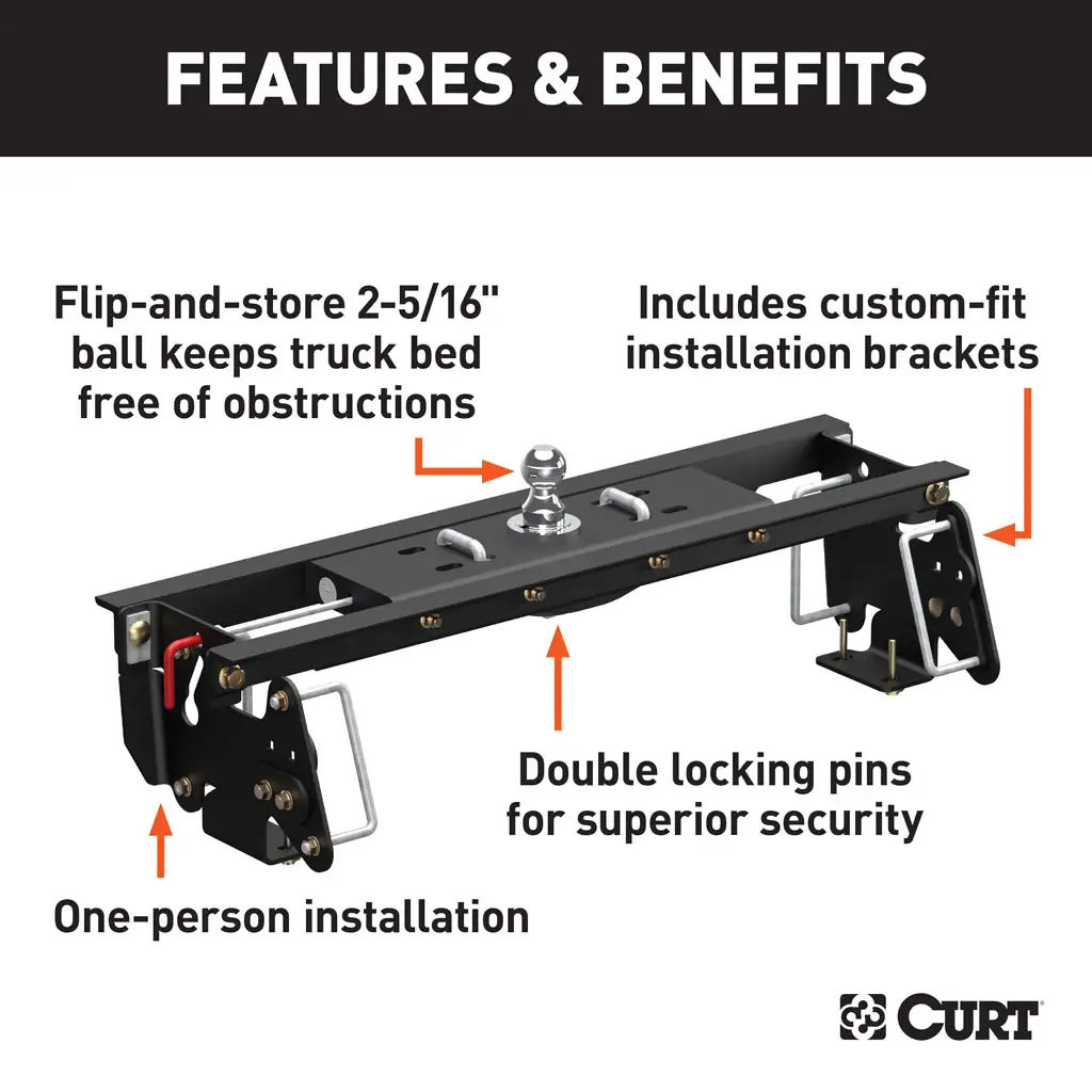 Double Lock EZr Gooseneck Hitch Kit - Thumbnail 26