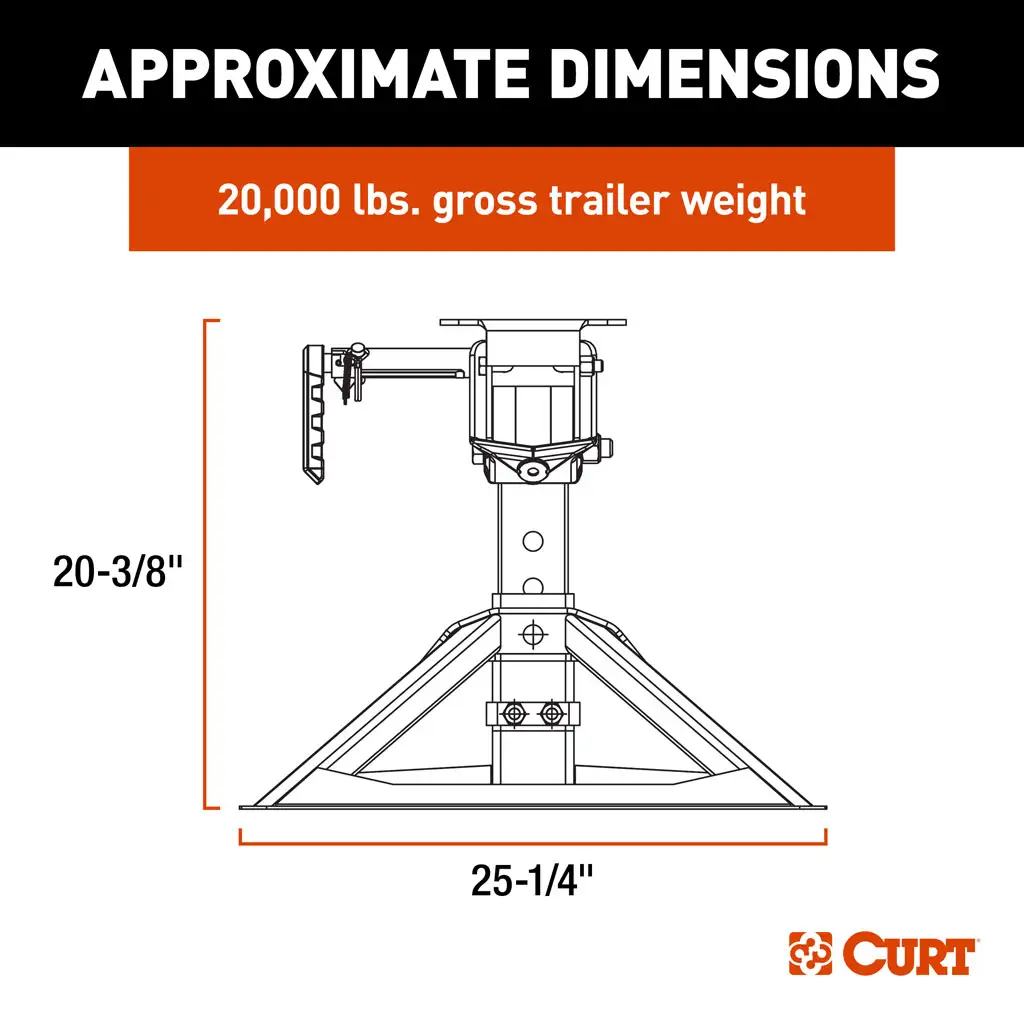 CrossWing 20K 5th Wheel Hitch - Thumbnail 2