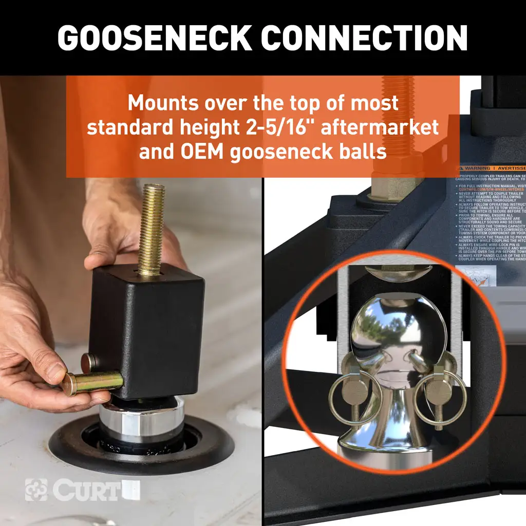 CrossWing 20K 5th Wheel Hitch - Thumbnail 5