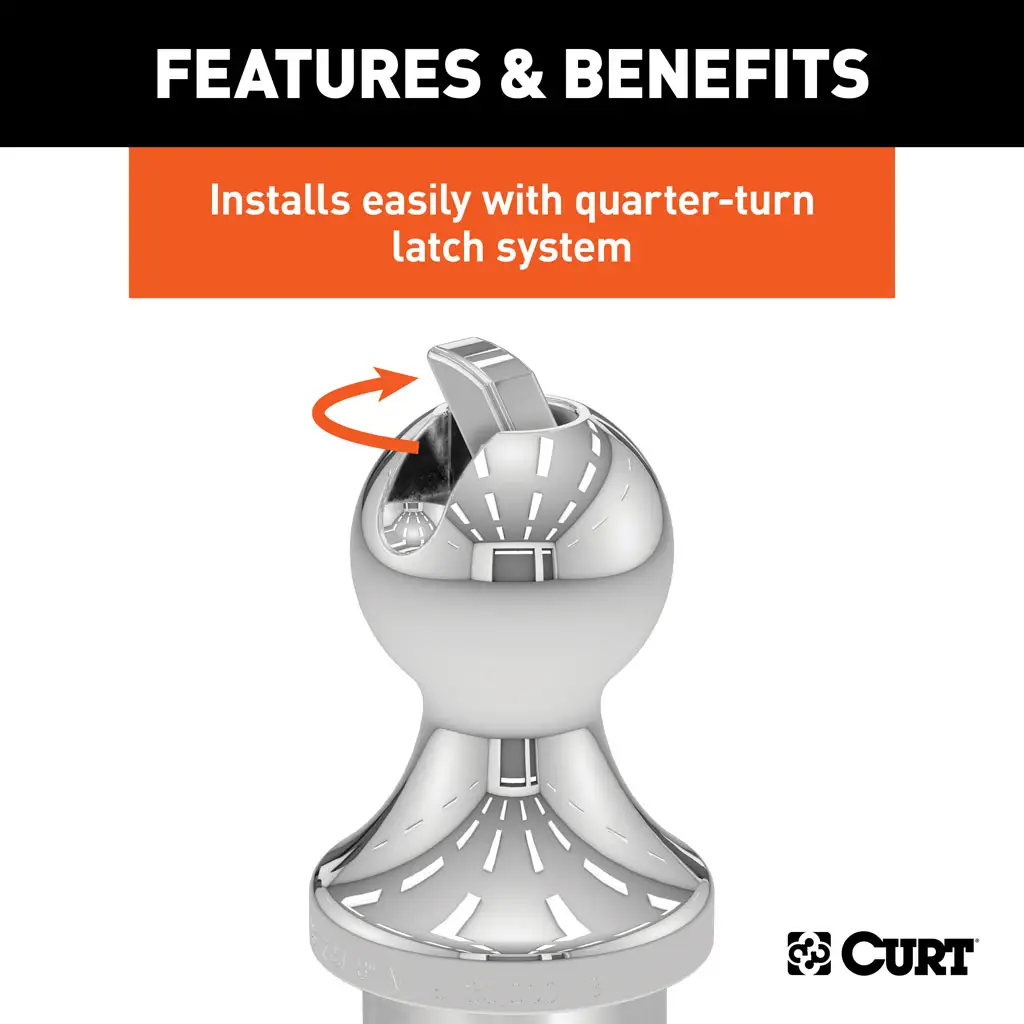 OEM Puck System 2-5/16" Gooseneck Ball - Thumbnail 5