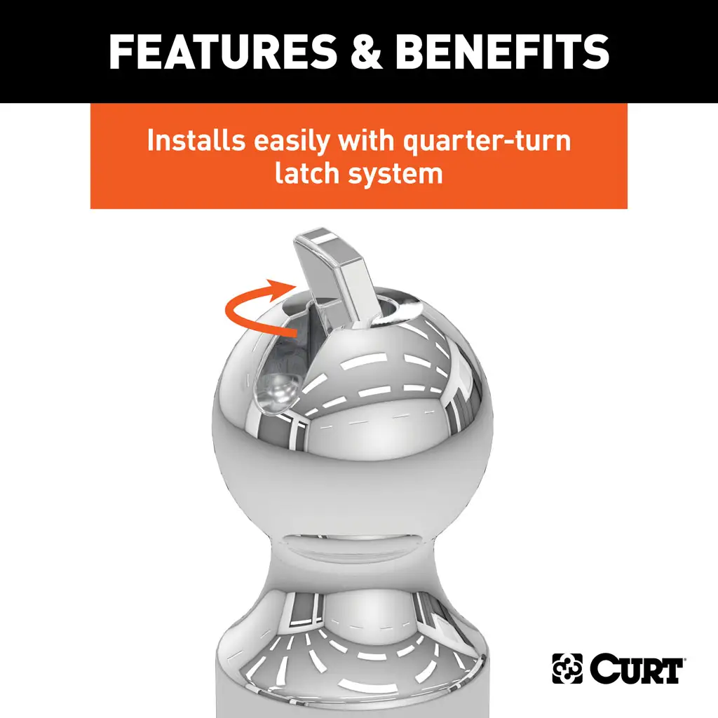 OEM Puck System 3" Gooseneck Ball - Thumbnail 4