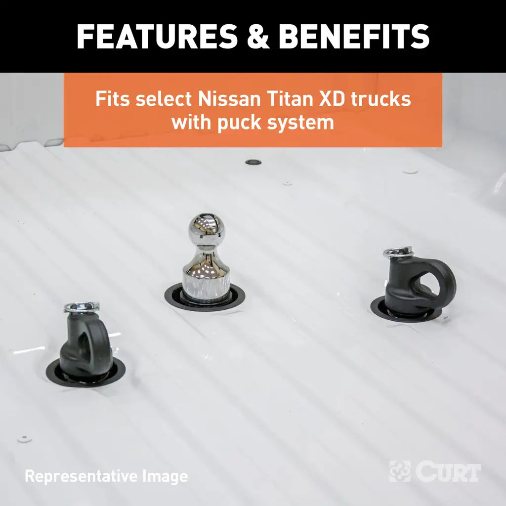 OEM Puck System 3" Gooseneck Ball - Thumbnail 8