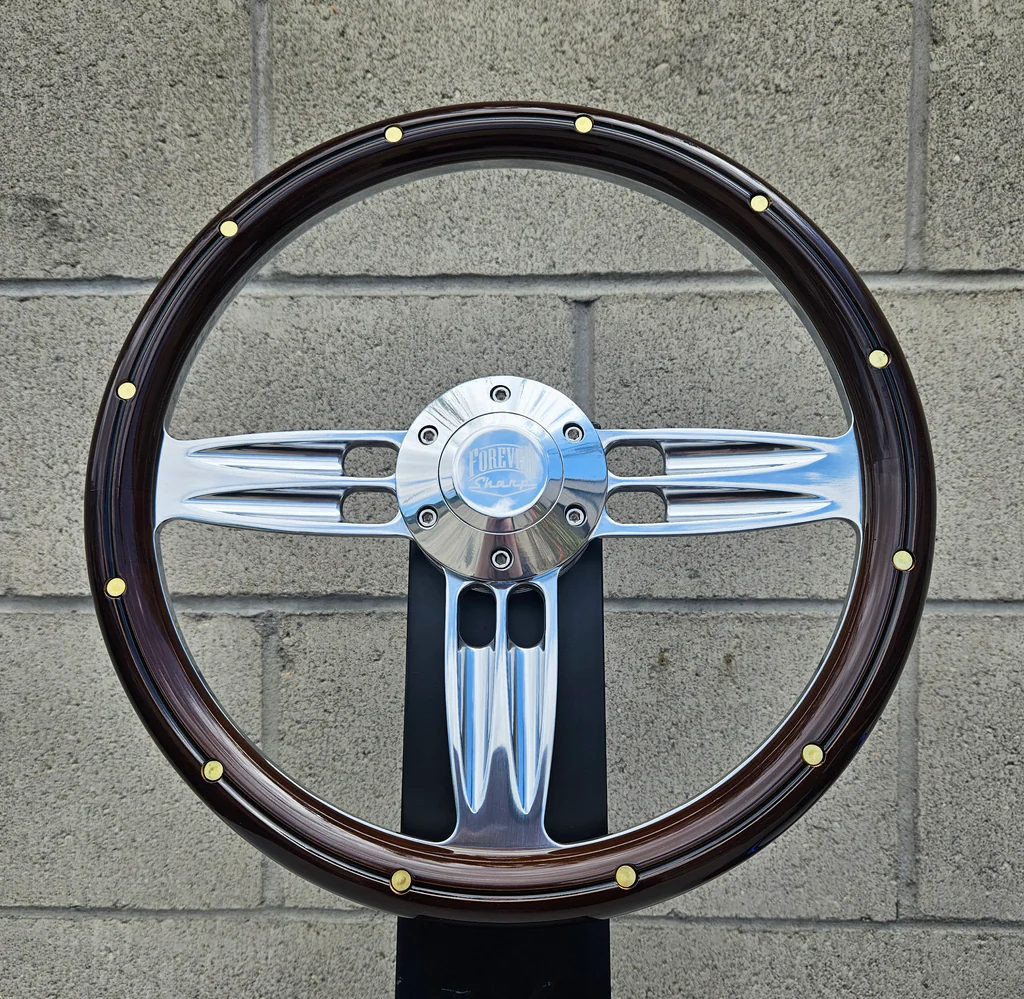 14" Polished Double Barrel