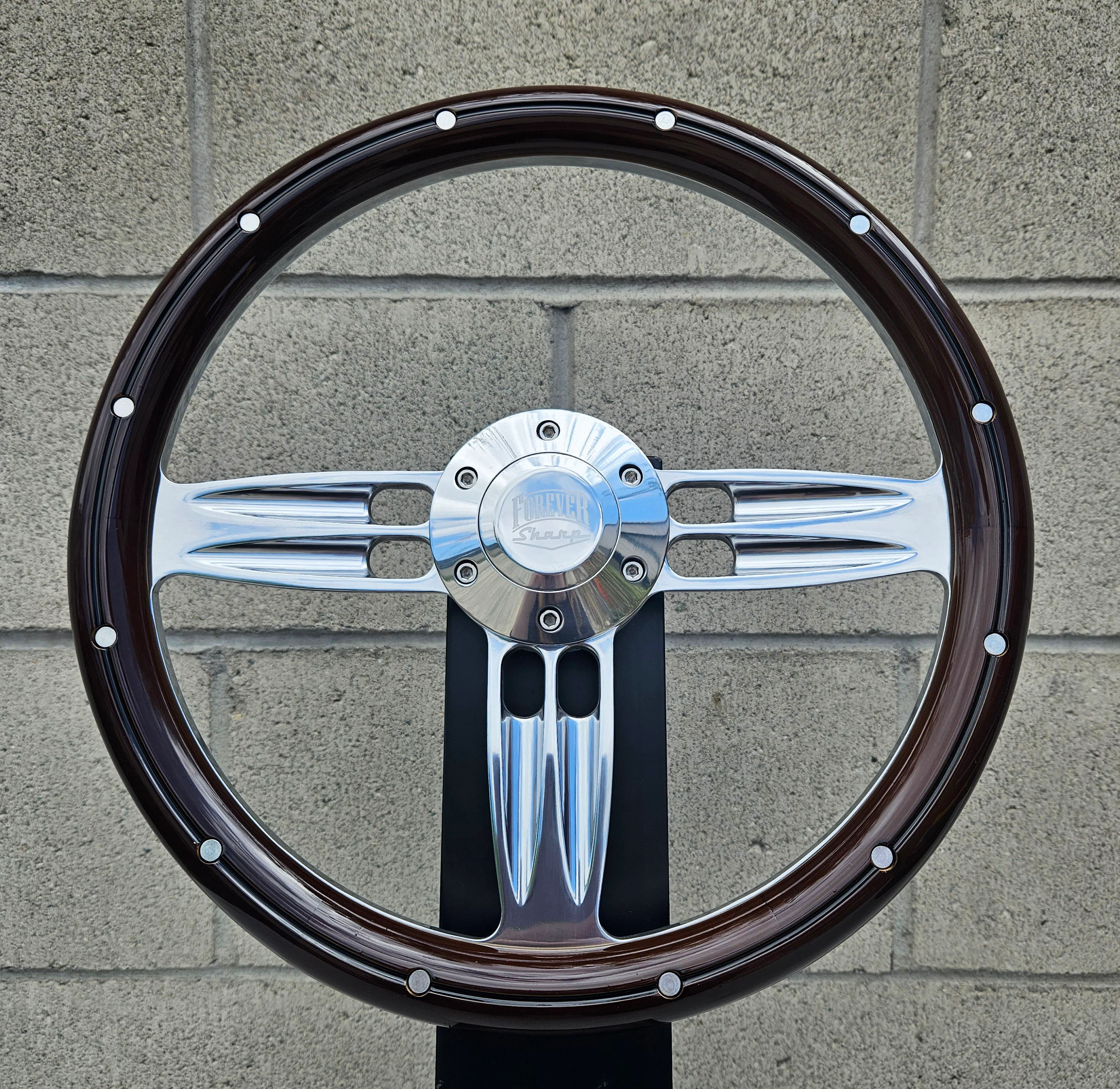 14" Polished Double Barrel - Thumbnail 3