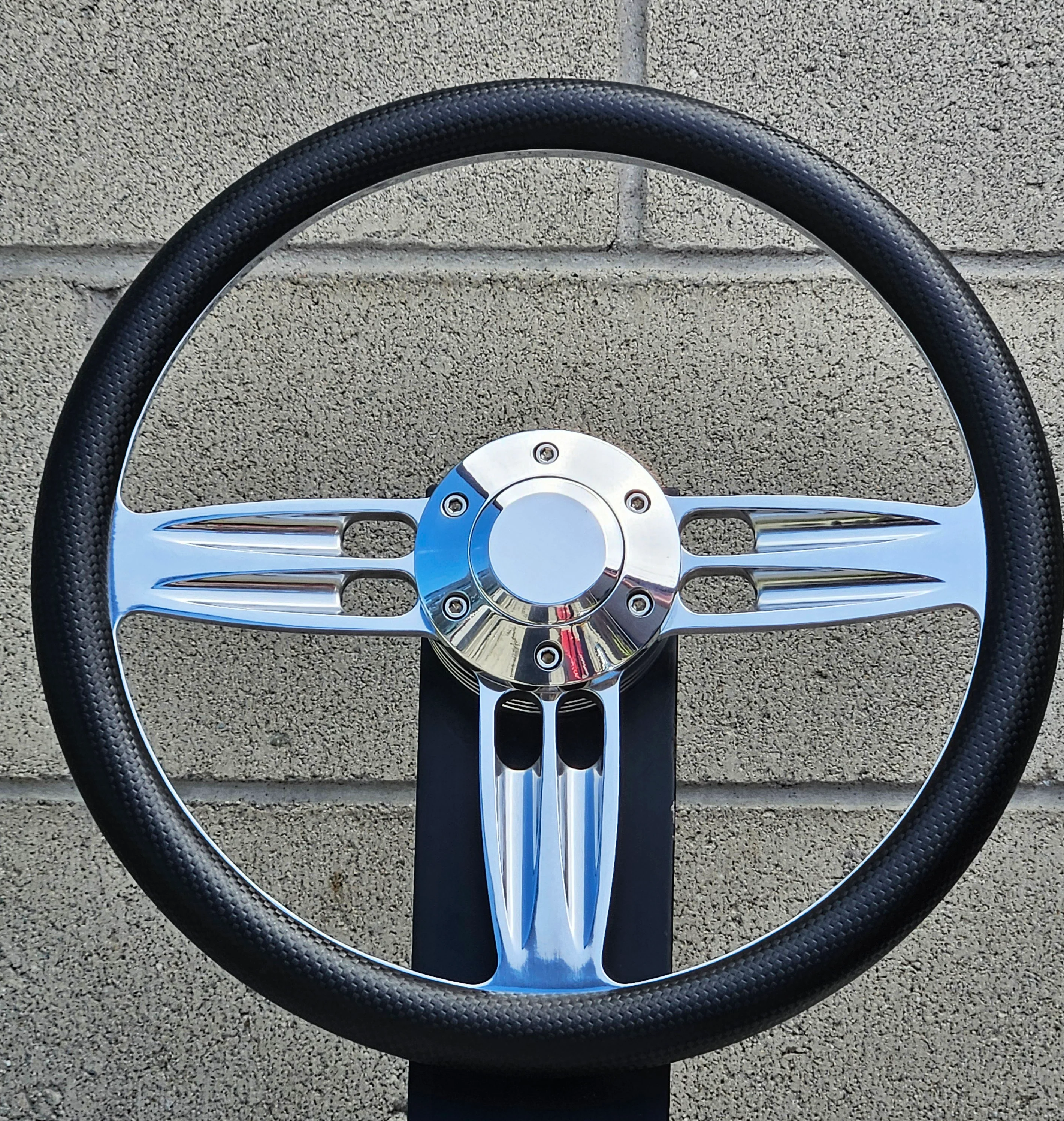 14" Polished Double Barrel Half Wrap - Thumbnail 18